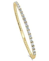 Sabrina Designs - 14k 2.17 Ct. Tw. Diamond Flexible Bangle Bracelet - Lyst