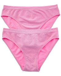 BAM - Set Of 2 Seamless Waffle Bikini Brief - Lyst