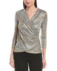 Joseph Ribkoff - Textured Blouse - Lyst