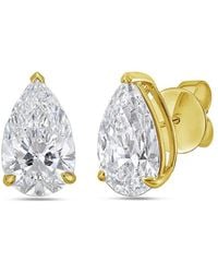 Diana M. Jewels - Diana M. 14K 1.00 Ct. Tw. Lab-Grown Diamond Earrings - Lyst
