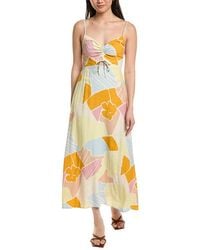 Z Supply - Aura Riviera Midi Dress - Lyst
