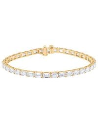 Lab Grown Diamonds - 14K 12.21 Ct. Tw. Lab Grown Diamond Bracelet - Lyst
