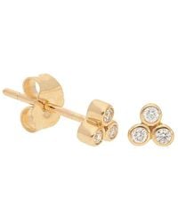 Nephora - 14k 0.08 Ct. Tw. Diamond Studs - Lyst