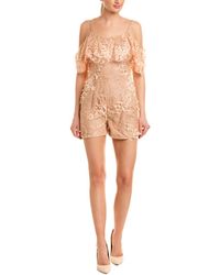 Dress the Population Francesca Romper - Pink