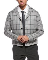 Isaia - Portofino Wool, Silk & Linen-Blend Jacket - Lyst