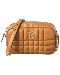 Burberry - Lola Mini Leather Camera Bag - Lyst