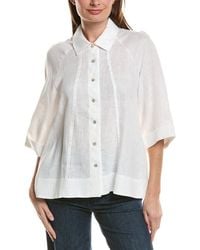 Sara Campbell - Posie Linen Shirt Jacket - Lyst