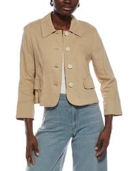 Marc Cain - Linen-Blend Jacket - Lyst