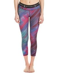 spyder tech fleece leggings