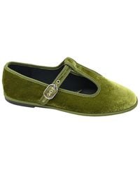 Kenneth Cole - Verona Velvet Flat - Lyst