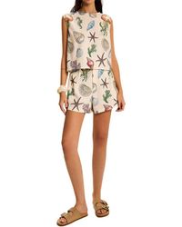 AMINA GLAM - 2Pc Top & Short Set - Lyst