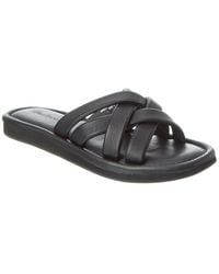 Madewell - Puffy Woven Leather Slide - Lyst