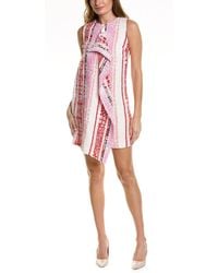 Oscar de la Renta - Tweed Silk-Lined Sheath Dress - Lyst