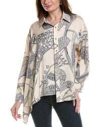 Beulah London - Long Sleeve Blouse - Lyst