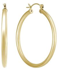 MaxColor - Plated Hoop Earrings - Lyst