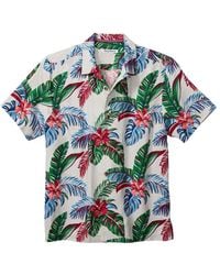 Tommy Bahama - Frond Fusion Silk-Blend Camp Shirt - Lyst