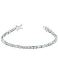 Lab Grown Diamonds - 14K 6.00 Ct. Tw. Lab Grown Diamond Tennis Bracelet - Lyst