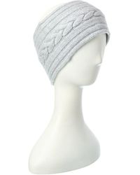Brodie Cashmere - Chunky Cable Cashmere Headband - Lyst