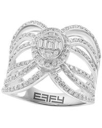 Effy Fine Jewelry - 14K 0.81 Ct. Tw. Diamond Ring - Lyst