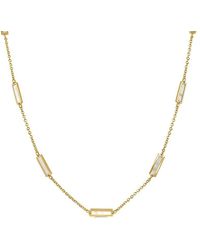 Sabrina Designs - 14k Pearl Station Bar Necklace - Lyst