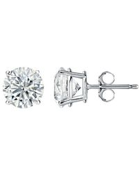 Lab Grown Diamonds - 2.00 Ct. Tw. Lab-Grown Diamond Stud Earrings - Lyst