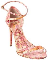 Ferragamo - Ines X5 Leather Sandal - Lyst