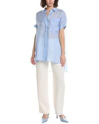Lafayette 148 New York - Oversized Shirt - Lyst