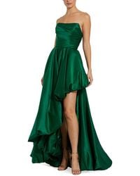 Mac Duggal - Strapless Ruched Gown - Lyst