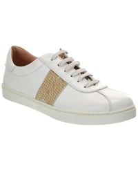 Gianvito Rossi - Danielle Leather Sneaker - Lyst