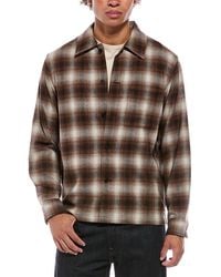 Theory - Jesi Wool-Blend Shirt - Lyst
