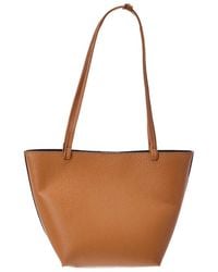 Italian Leather - Yara Leather Top Handle Bag - Lyst