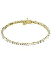 Lab Grown Diamonds - 14K 3.00 Ct. Tw. Lab Grown Diamond Tennis Bracelet - Lyst