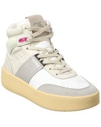 Tod's - Cassetta Leather High-Top Sneaker - Lyst