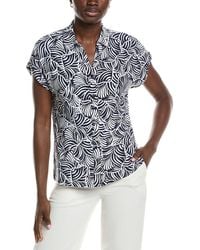 Jones New York - Extended Shoulder Blouse - Lyst