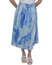 DKNY - Pull-On Printed Skirt - Lyst