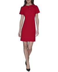 KARL LAGERFELD - Scuba A-Line Dress - Lyst