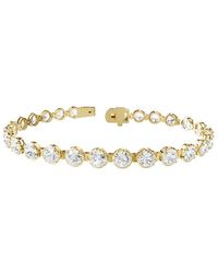 Lab Grown Diamonds - 14K 10.34 Ct. Tw. Lab-Grown Diamond Tennis Bracelet - Lyst