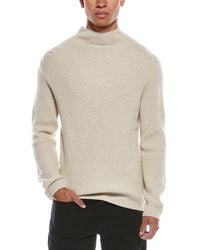 Theory - Nardo Wool & Cashmere-Blend Mock Neck Sweater - Lyst