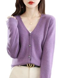 ASNE - Wool Cardigan - Lyst