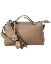 Fendi - By The Way Selleria Medium Leather Shoulder Bag - Lyst