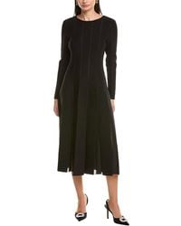 Oscar de la Renta - Knit A-Line Dress - Lyst