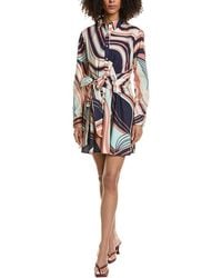 Hutch - Okin Button Front Mini Dress - Lyst