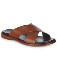 cole haan men's goldwyn criss cross sandals