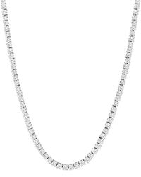 Forever Creations Signature - Forever Creations 14K 12.00 Ct. Tw. Lab Grown Diamond Tennis Necklace - Lyst