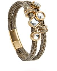 Saachi - Bling Charm Bracelet - Lyst