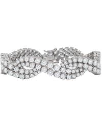 Diana M. Jewels - Fine Jewelry 18K 18.06 Ct. Tw. Diamond Tennis Bracelet - Lyst