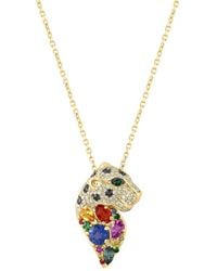 Effy Fine Jewelry - 14K 2.36 Ct. Tw. Diamond & Gemstone Necklace - Lyst