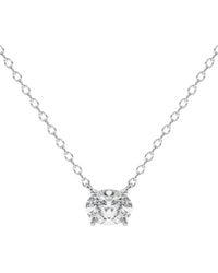 Lab Grown Diamonds - 14K 0.75 Ct. Tw. Lab-Grown Diamond Necklace - Lyst