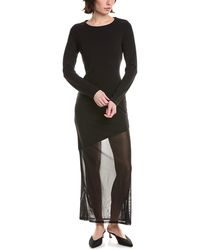 Rag & Bone - Sascha Mixed Media Dress - Lyst