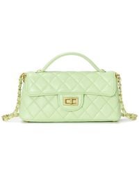 Tiffany & Fred Paris - Top-Handle Quilted Sheepskin Leather - Lyst